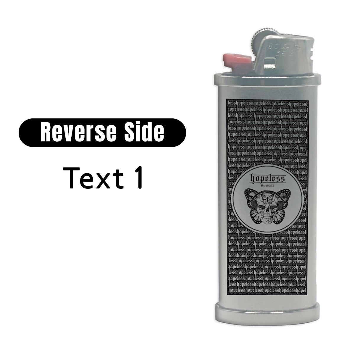 Bad Guy Engraved Lighter