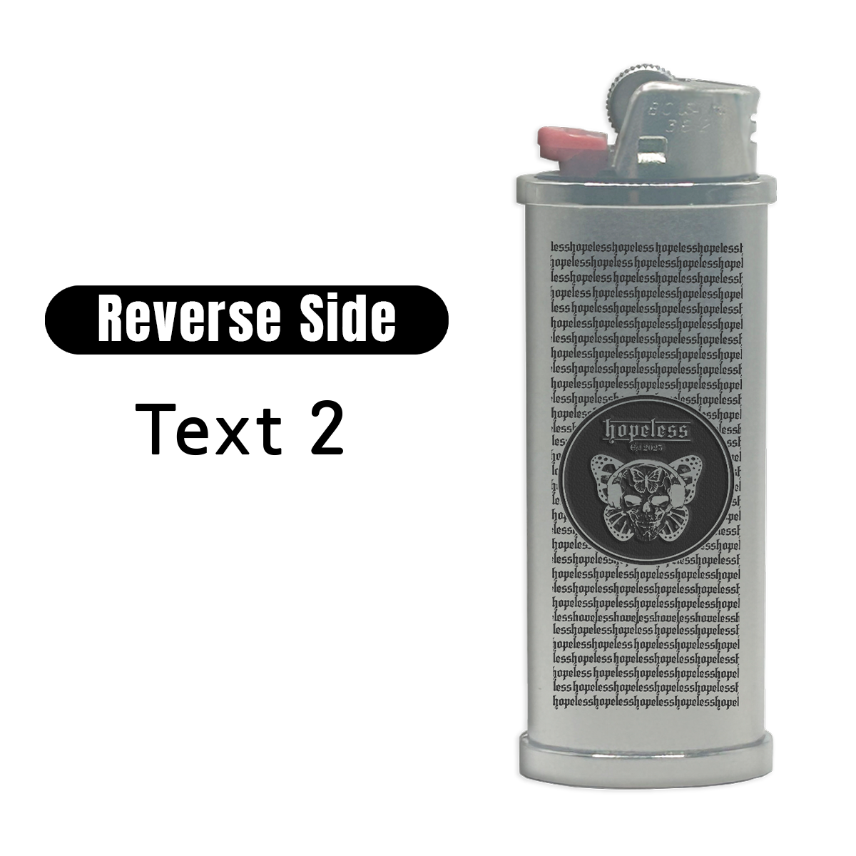 Bad Guy Engraved Lighter