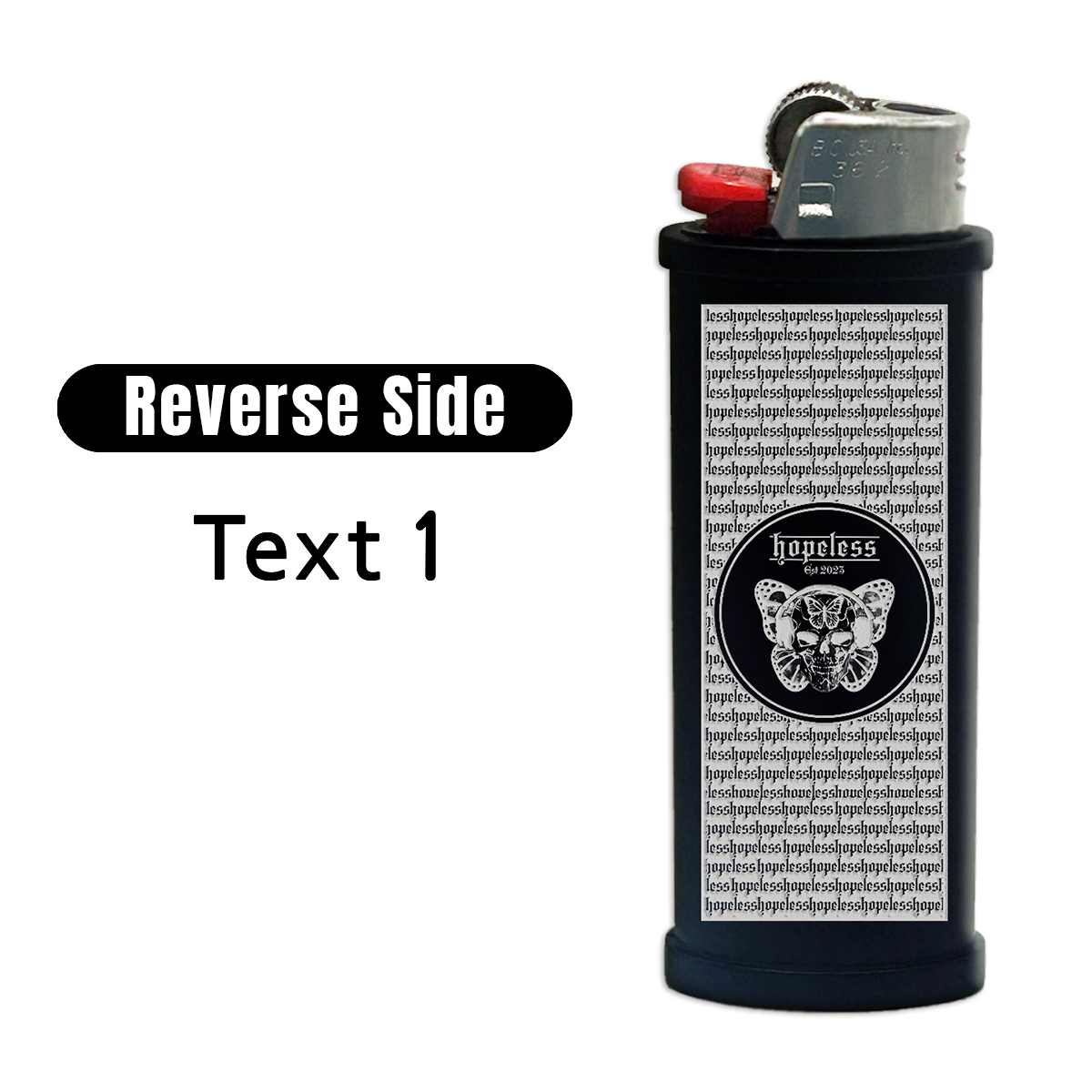 Brutal & Bratty Engraved Lighter