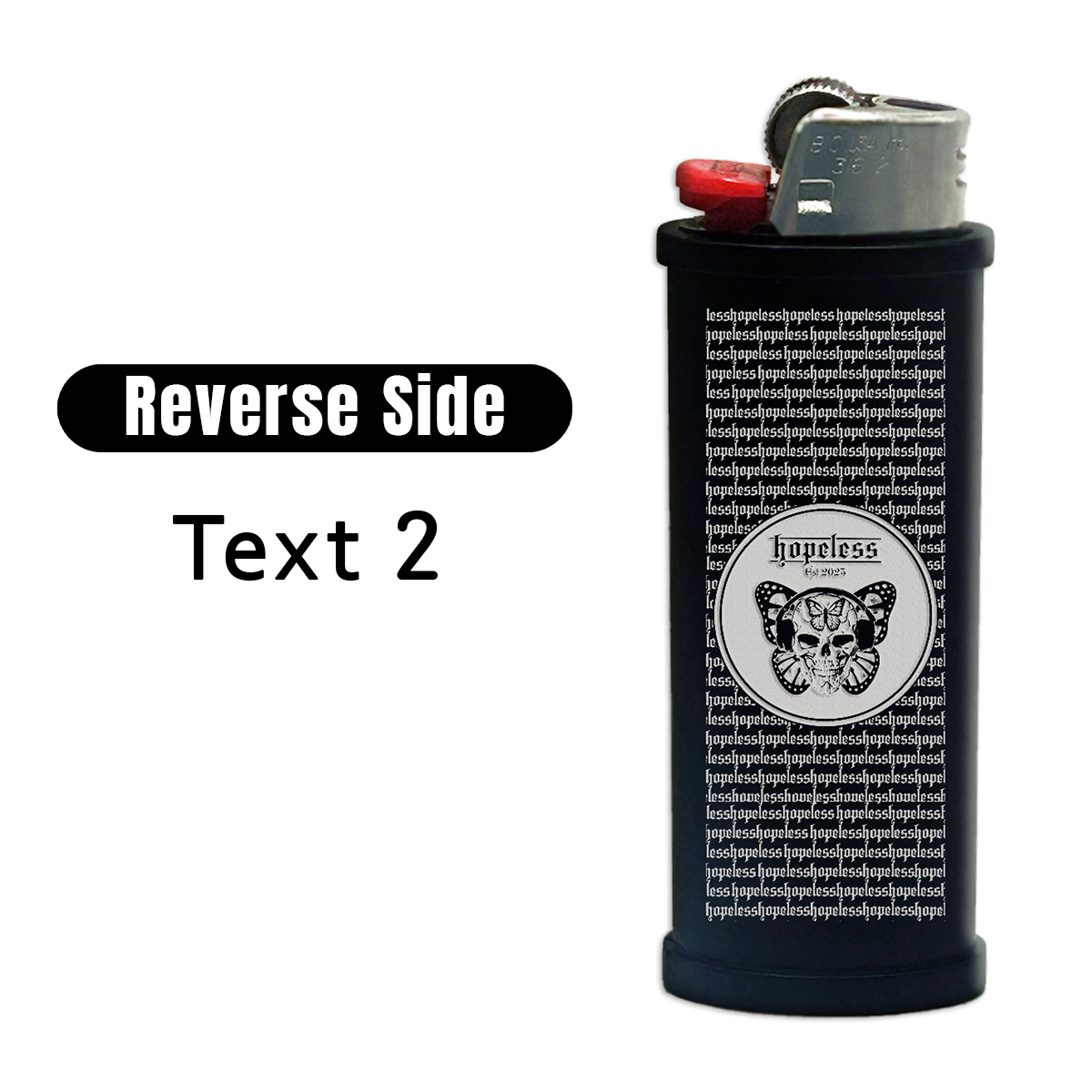 MAATHBP Engraved Lighter