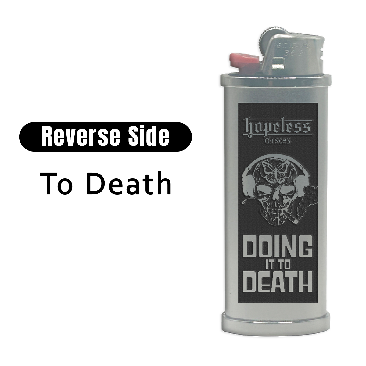 Bad Guy Engraved Lighter