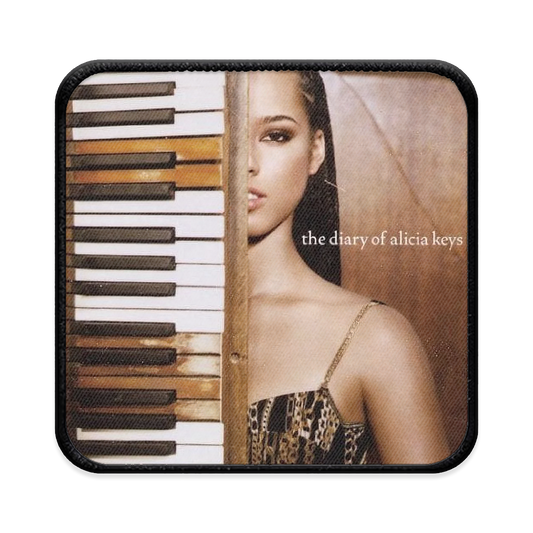 Diary of Alicia Keys Square Iron-on Patch