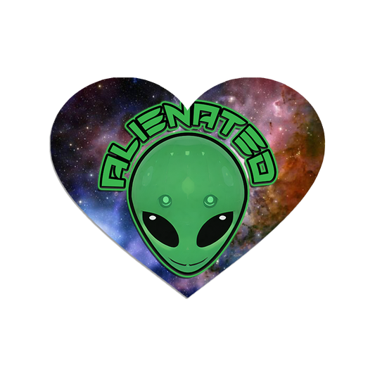 Alienated Heart Sticker