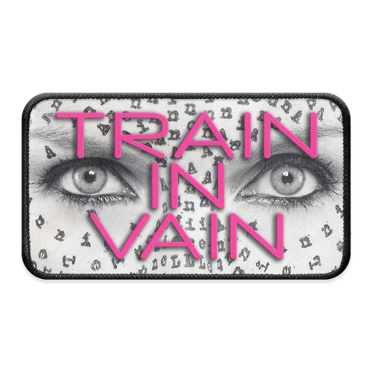 Train in Vain XL Iron-on Patch