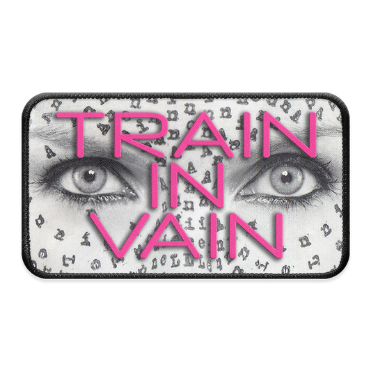 Train in Vain XL Iron-on Patch