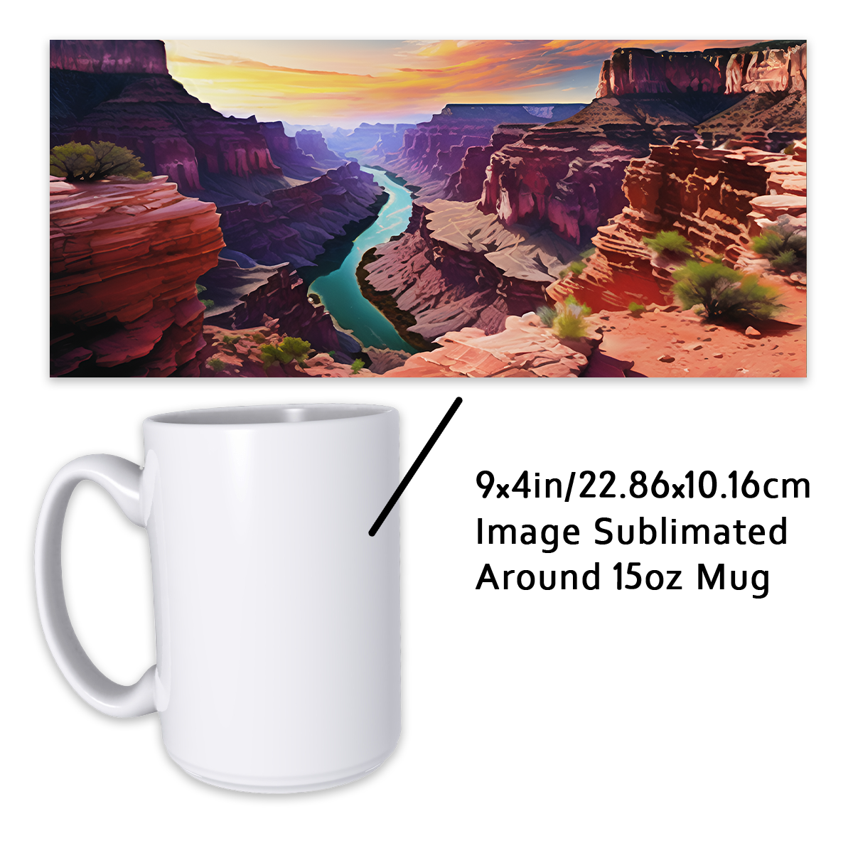 Canyon 15oz Mug