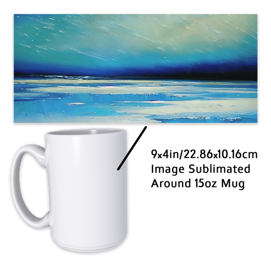 Glacial with the Blue Ice 15oz Mug