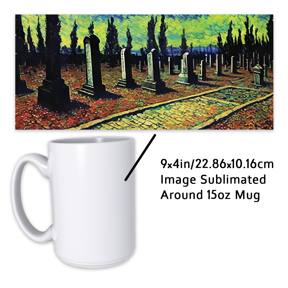 Graveyard 15oz Mug