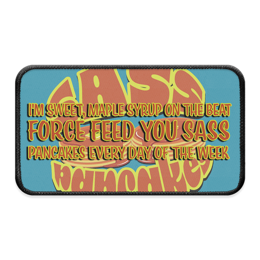 Sass Pancakes XL Iron-on Patch