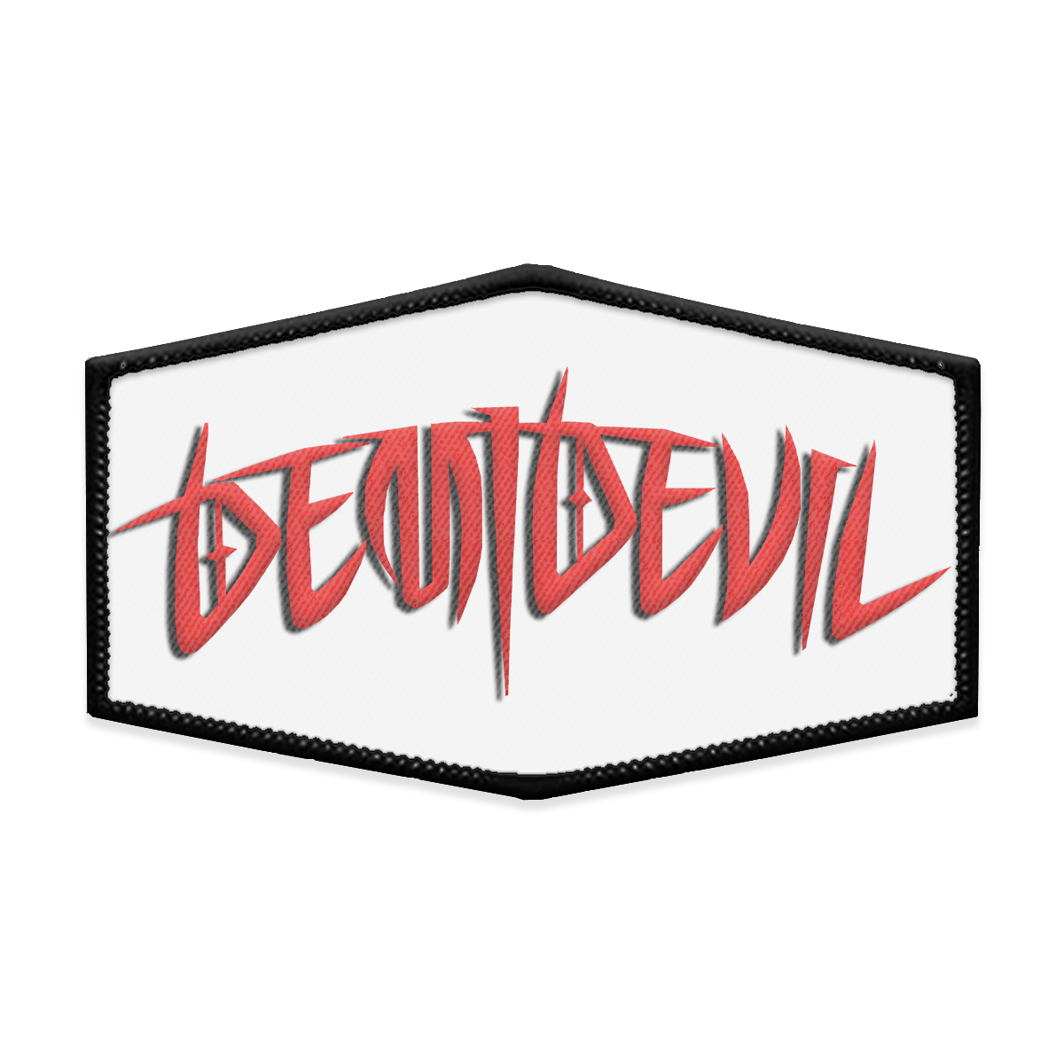 DemiDevil Hexagon Iron-on Patch