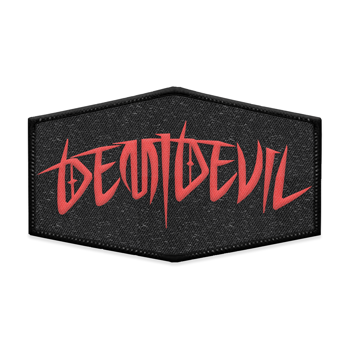 DemiDevil Hexagon Iron-on Patch