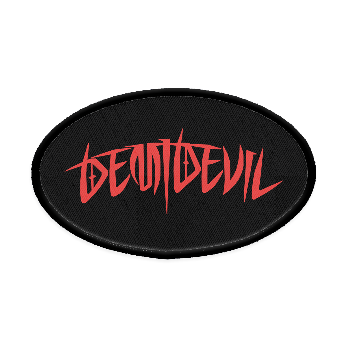 DemiDevil Oval Iron-on Patch