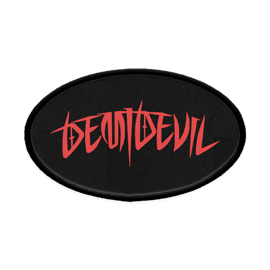 DemiDevil Oval Iron-on Patch