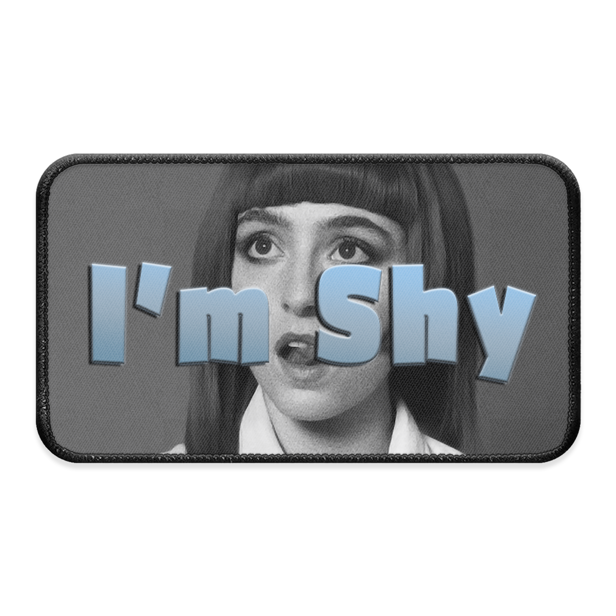 I'm Shy XL Iron-on Patch