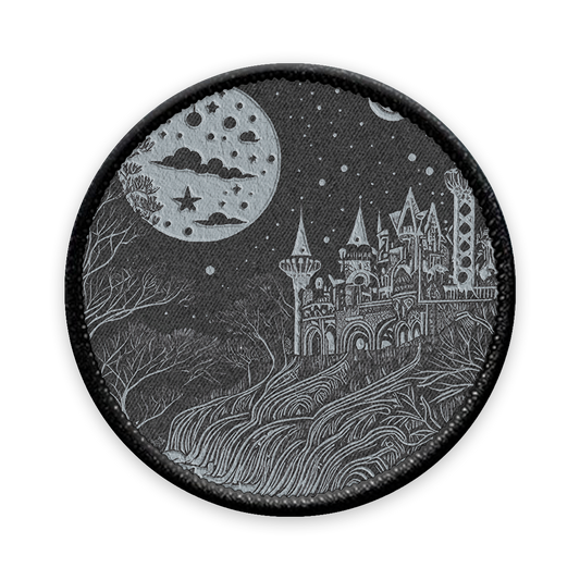 Moonlight Magic Circle Iron-on Patch