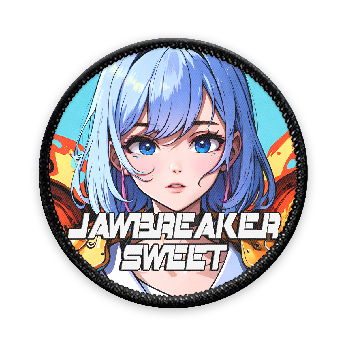 Jawbreaker Sweet Circle Iron-on Patch