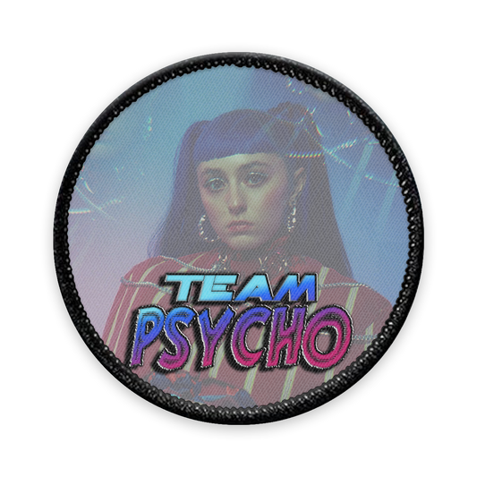 Team Psycho Circle Iron-on Patch