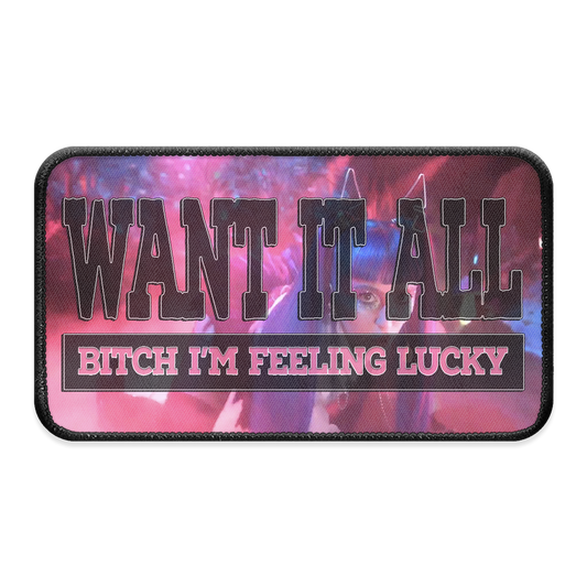 Want it All XL Iron-on Patch