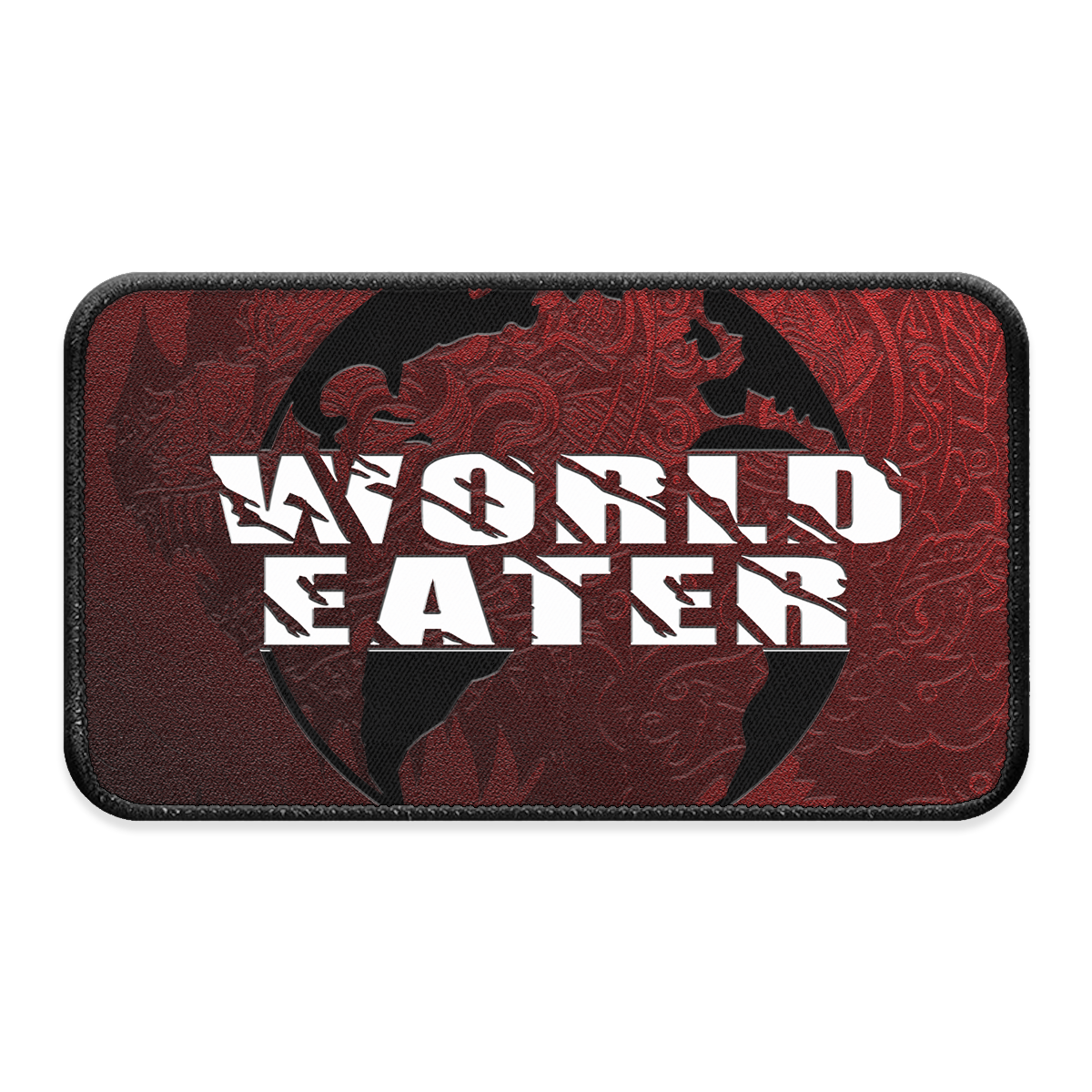 World Eater XL Iron-on Patch