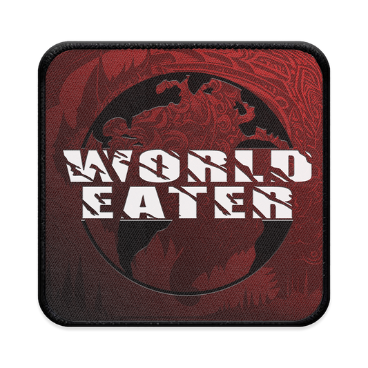 World Eater Square Iron-on Patch