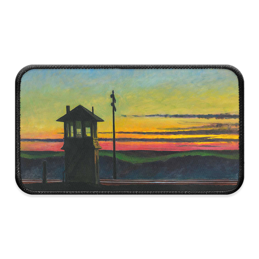 Rail Sunset XL Iron-on Patch