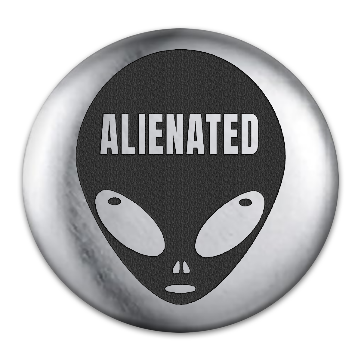 Alienated Engraved Button