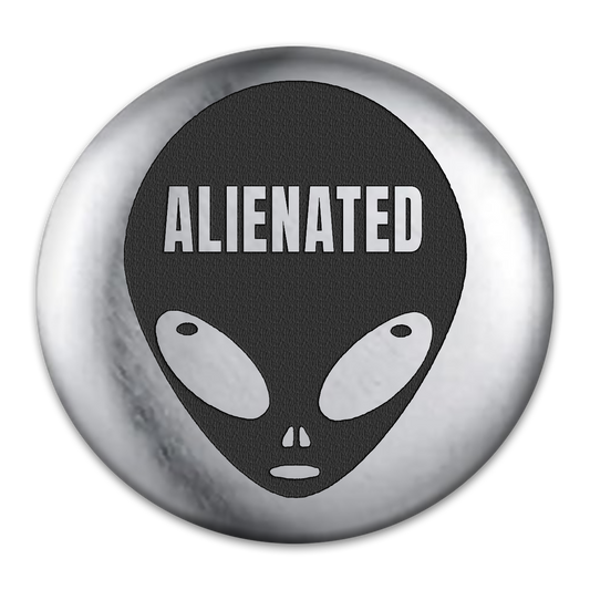 Alienated Engraved Button