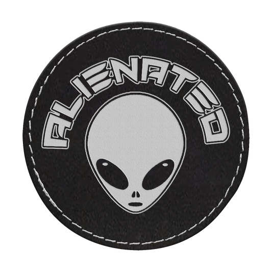 Alienated Circle Engraved Patch