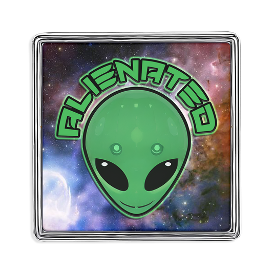 Alienated Square Lapel Pin