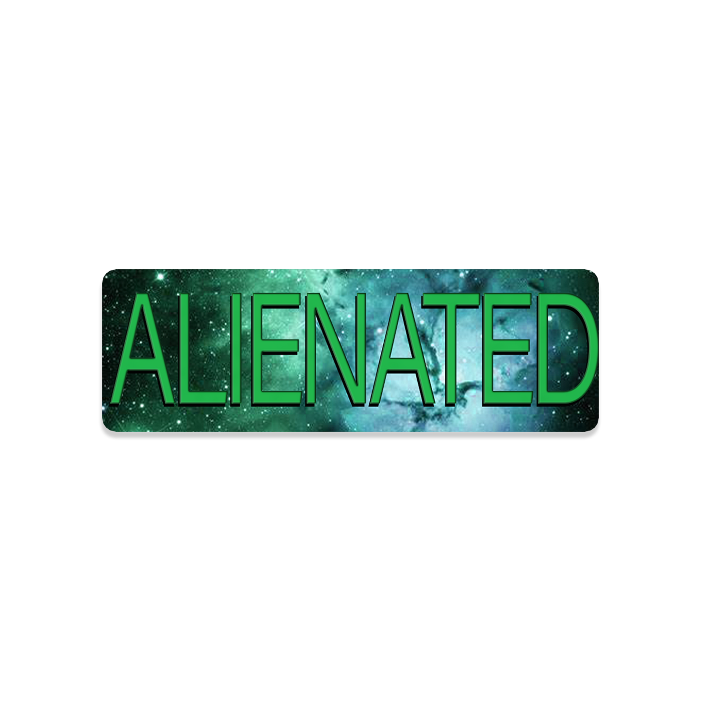 Alienated 3x1 Sticker