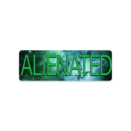 Alienated 3x1 Sticker