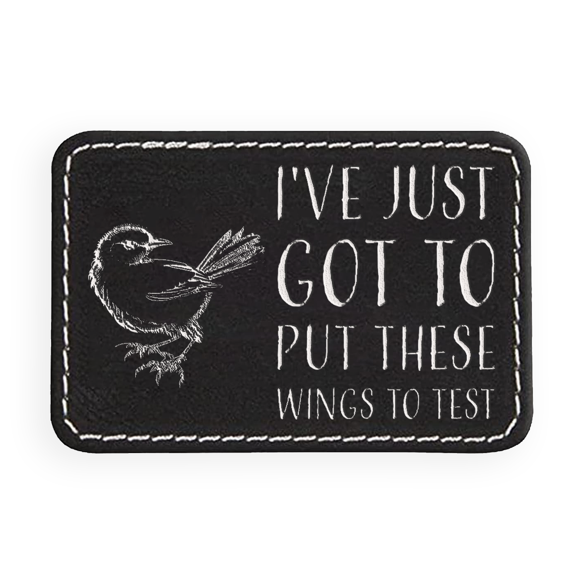 Little Bird Engraved Patch