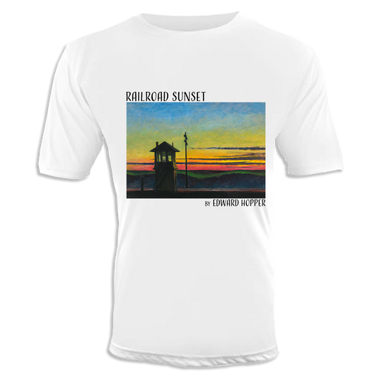 Railroad Sunset Unisex T-Shirt