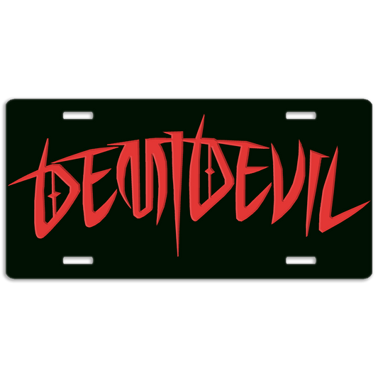 DemiDevil License Plate