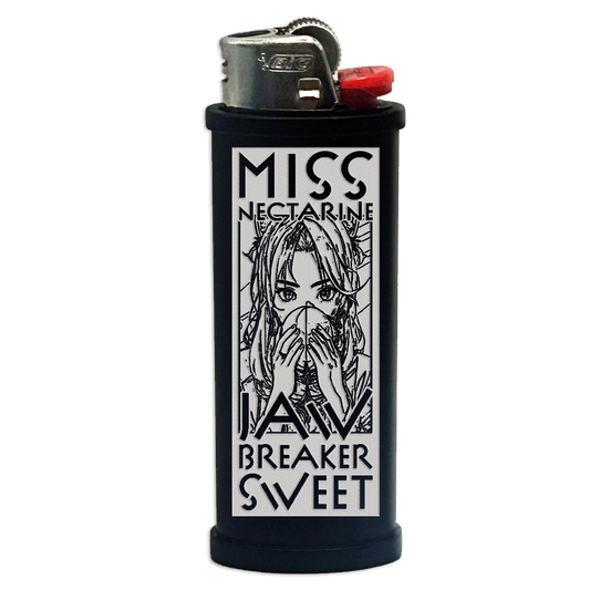 Miss Nectarine Engraved Lighter