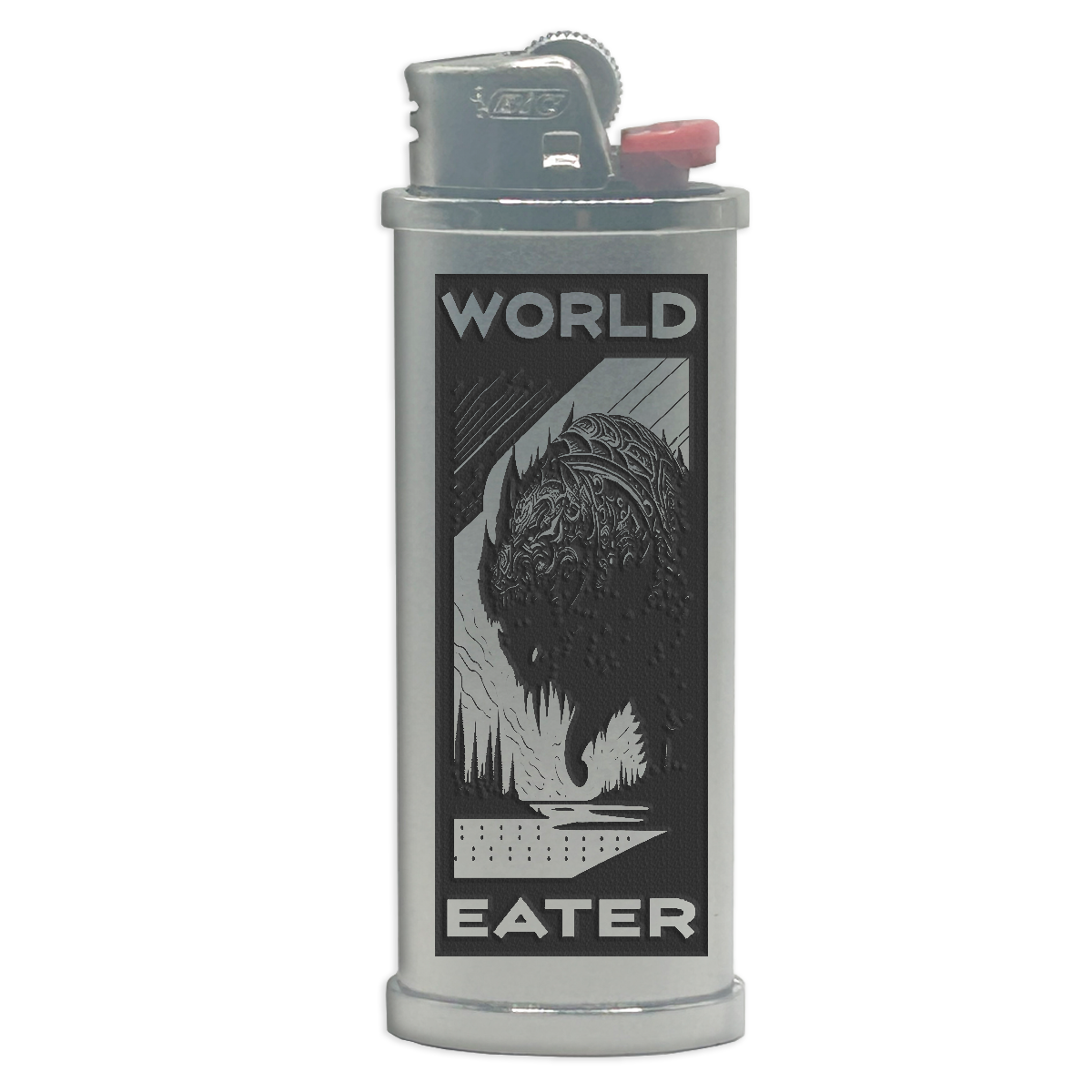 World Eater Engraved Lighter