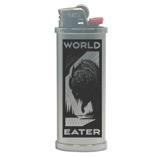 World Eater Engraved Lighter