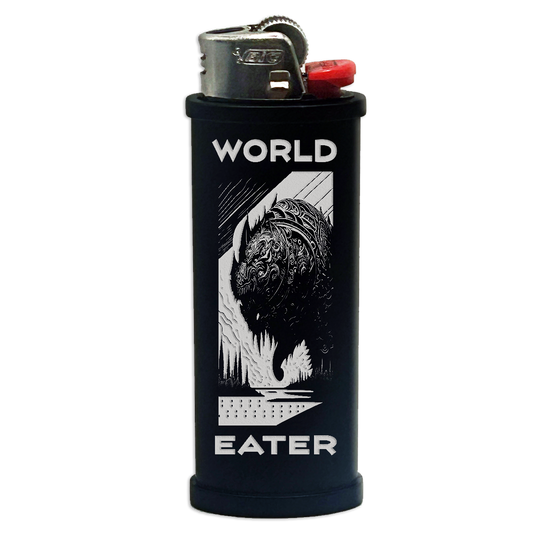 World Eater Engraved Lighter