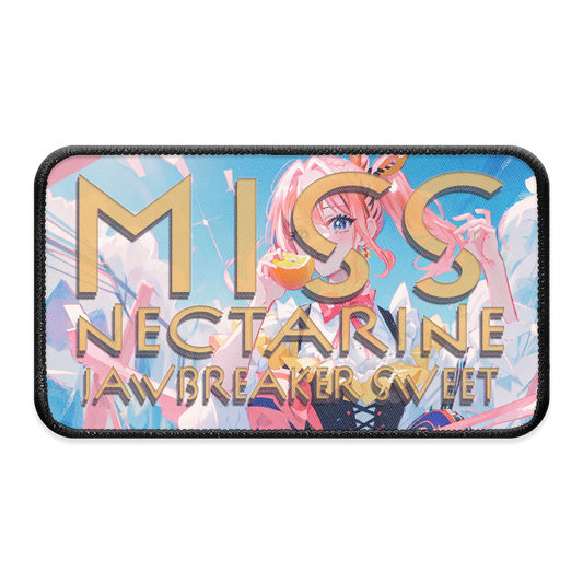 Miss Nectarine XL Iron-on Patch