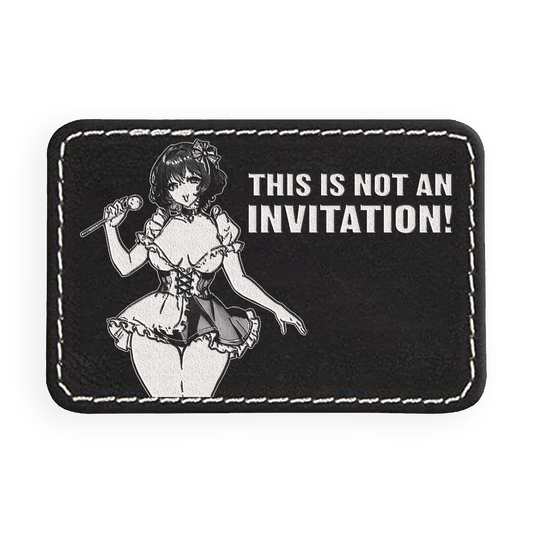 Invitation Engraved Patch