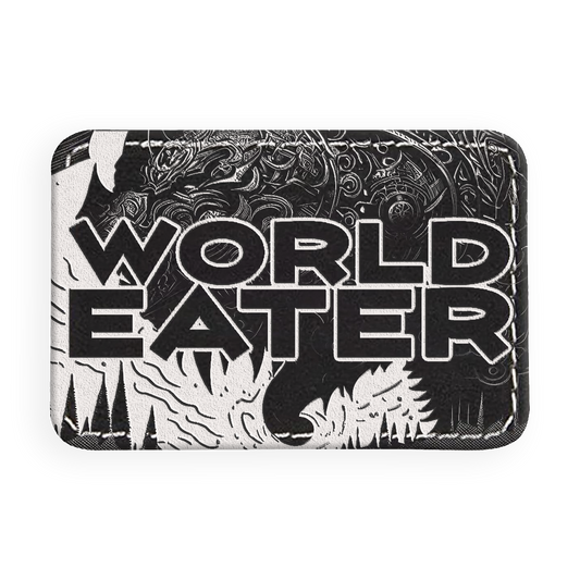 World Eater Engraved Patch