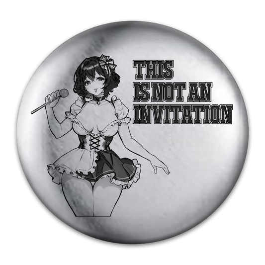 Invitation Engraved Button