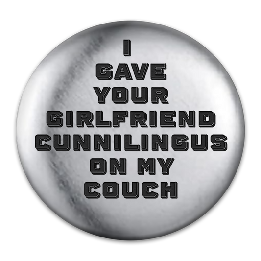 Slumber Party Engraved Button