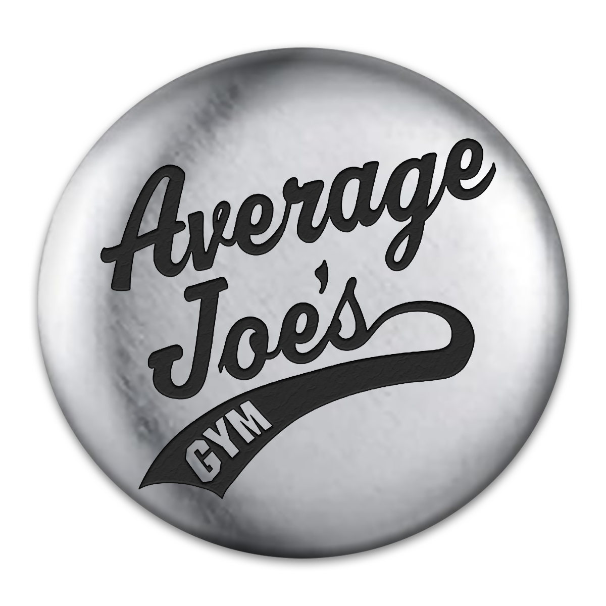 Average Joe's Engraved Button