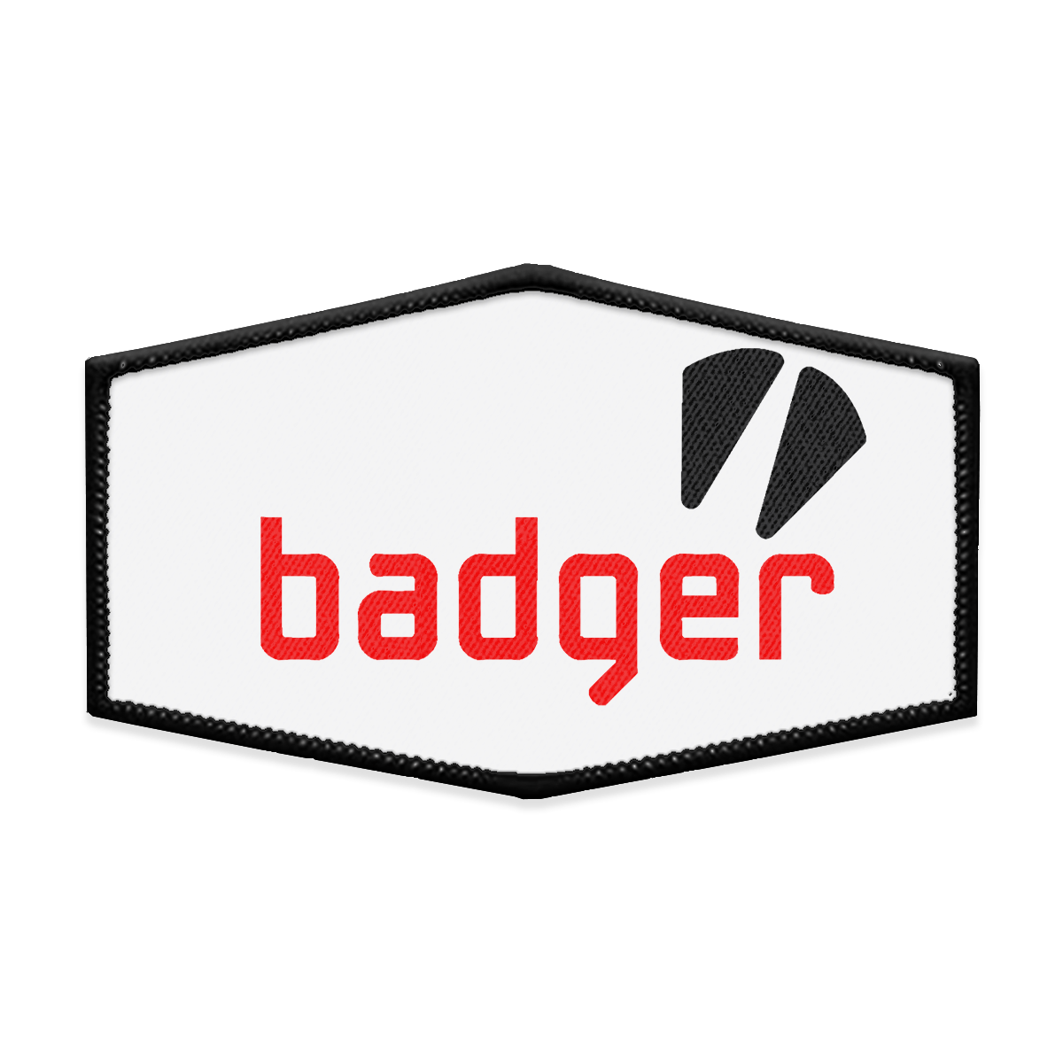 Badger Hexagon Iron-on Patch