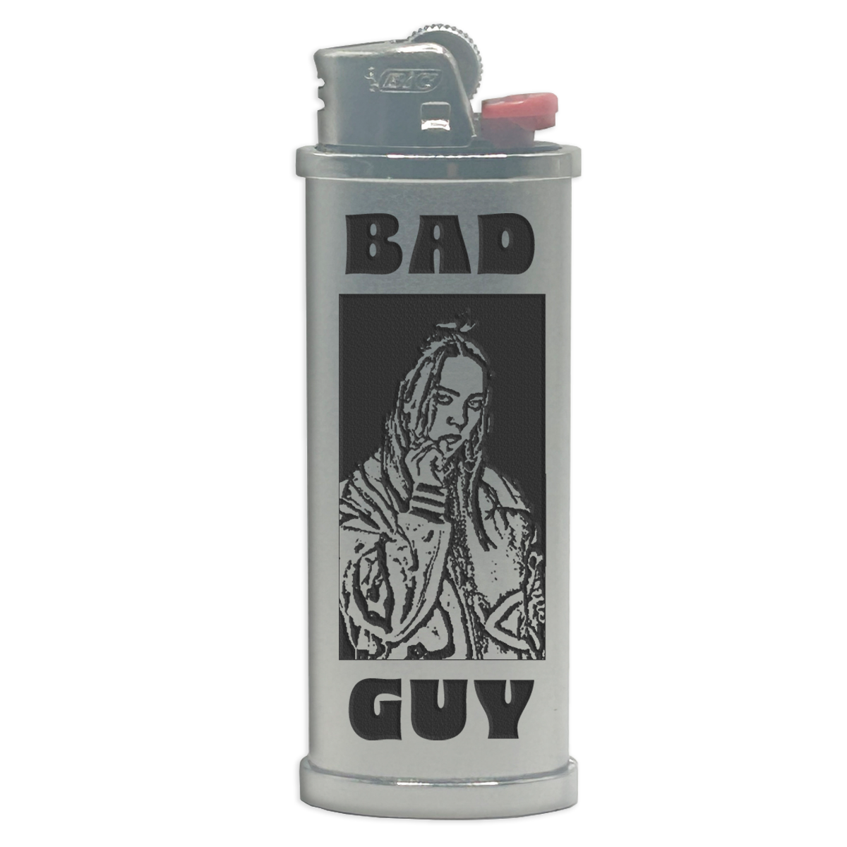 Bad Guy Engraved Lighter