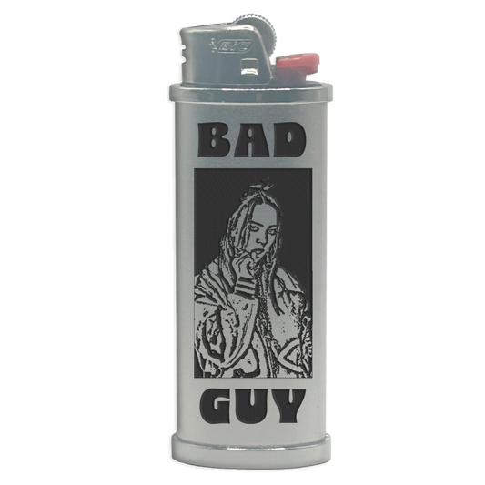 Bad Guy Engraved Lighter