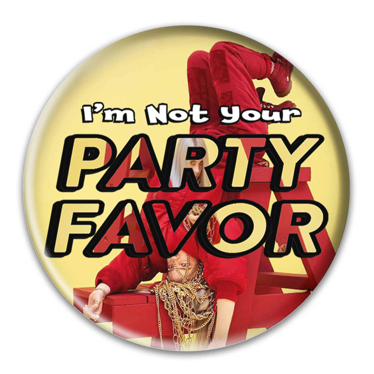 Party Favor Button