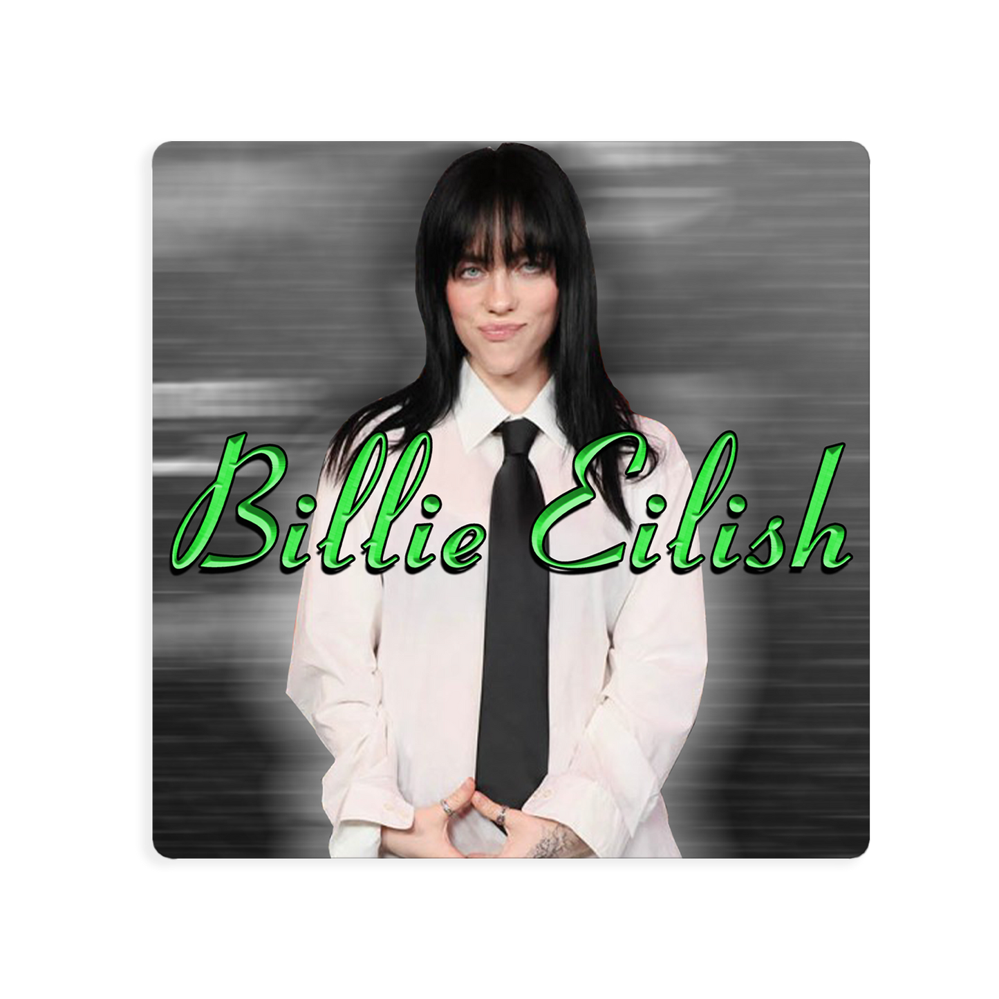 Billie Eilish Square Sticker