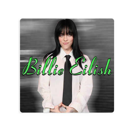 Billie Eilish Square Sticker